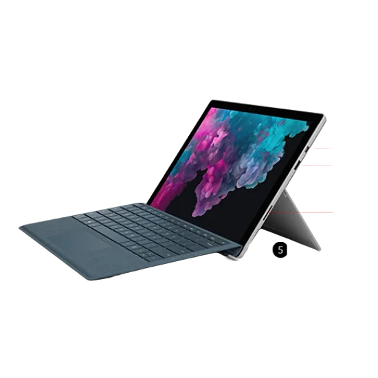 Laptop Tablet Microsoft Surface PRO 6+ i5 8350U Touch 8GB Ram 256GB NVME